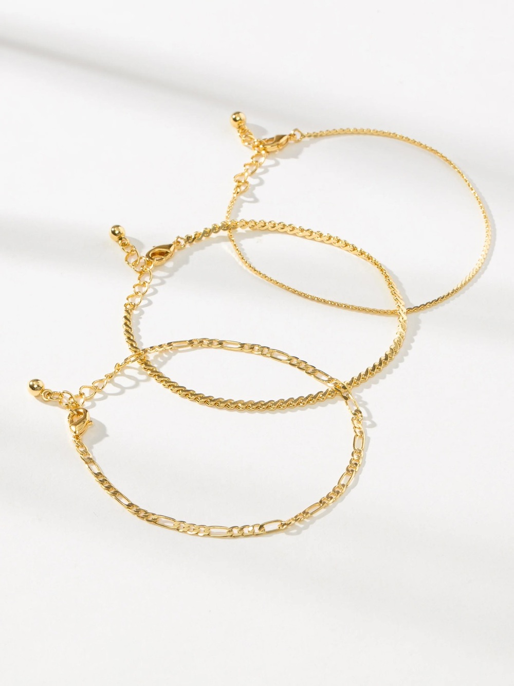 Uncommon James Gilded Bracelets (Set of 3)